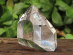 Polished Optic Clear Quartz Crystal with Moss Inclusions x 1 From Madagascar