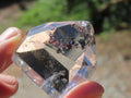 Polished Optic Clear Quartz Crystal with Moss Inclusions x 1 From Madagascar