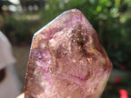 Natural Large Smokey Amethyst Window Quartz Sceptre with Enhydro x 1 From Chiredzi, Zimbabwe