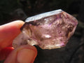Natural Large Smokey Amethyst Window Quartz Sceptre with Enhydro x 1 From Chiredzi, Zimbabwe