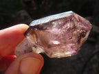 Natural Large Smokey Amethyst Window Quartz Sceptre with Enhydro x 1 From Chiredzi, Zimbabwe
