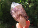 Natural Large Smokey Amethyst Window Quartz Sceptre with Enhydro x 1 From Chiredzi, Zimbabwe