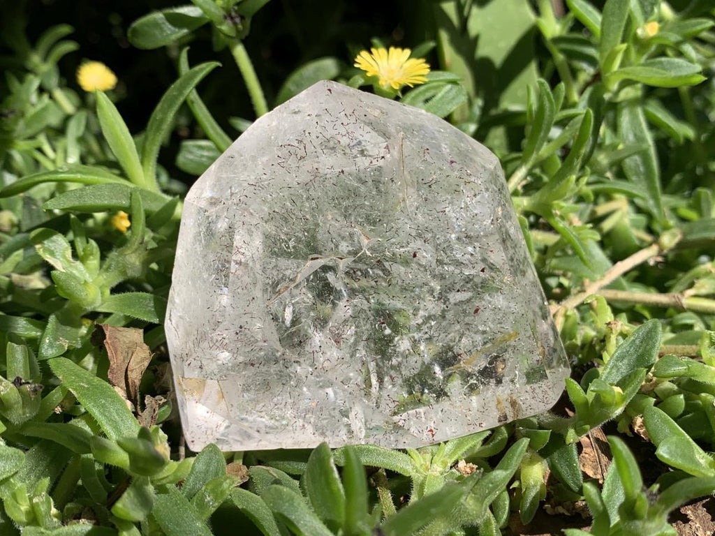 Polished Clear Window Quartz With Inclusions x 1 From Akansobe, Madagascar