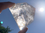 Polished Clear Window Quartz With Inclusions x 1 From Akansobe, Madagascar