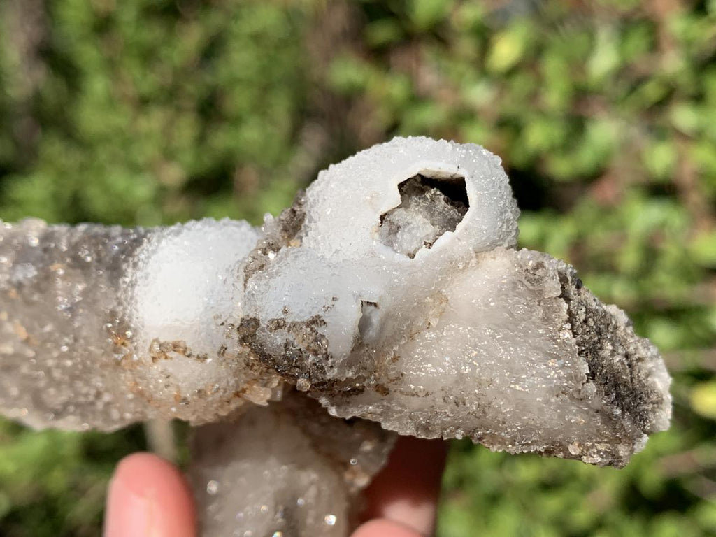 Natural Spearhead Calcite Triple Sceptre Specimen x 1 From Albert's Mountain, Lesotho