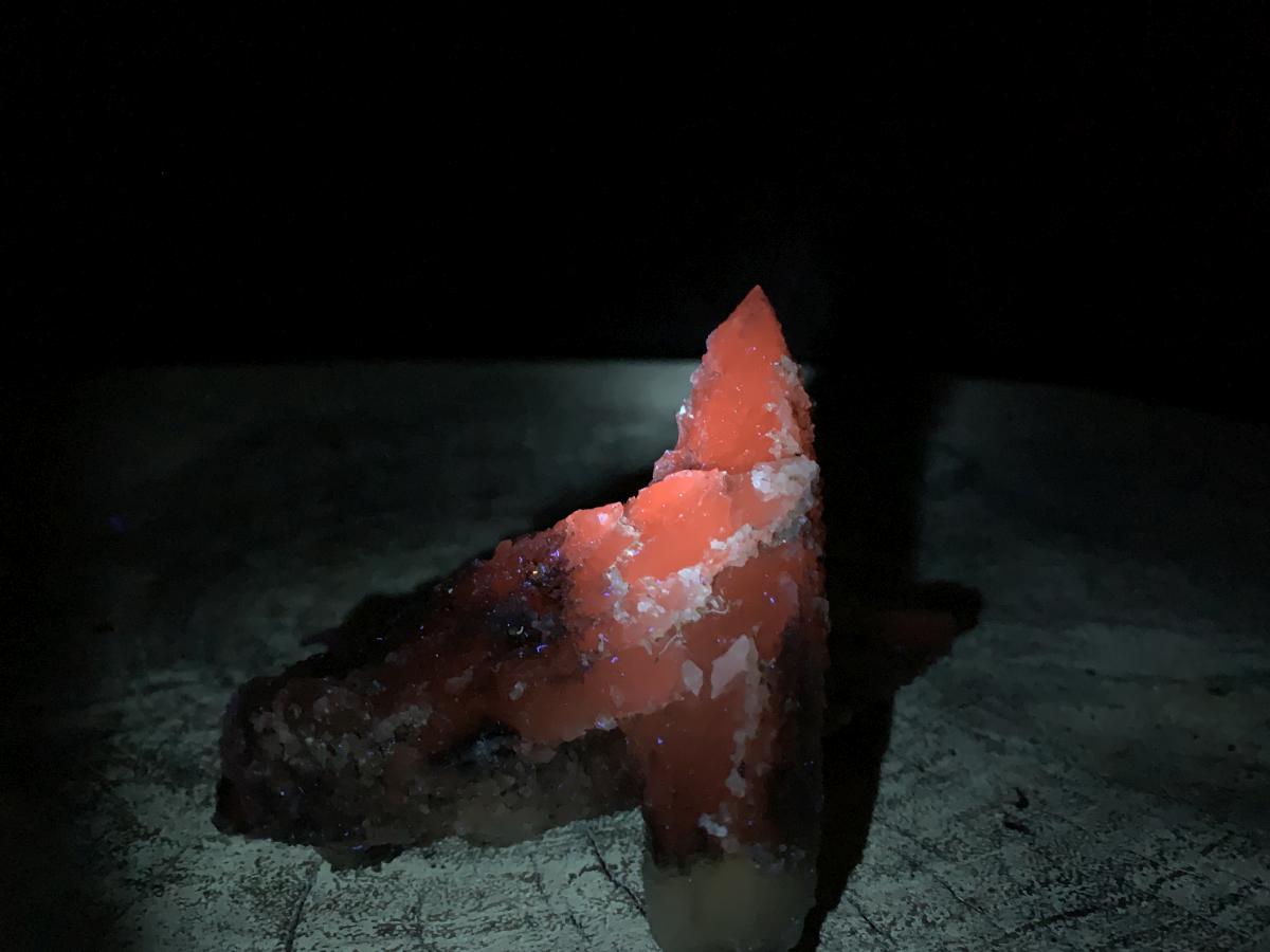 Natural Spearhead Calcite Triple Sceptre Specimen x 1 From Albert's Mountain, Lesotho