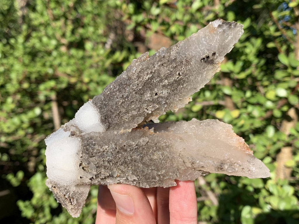 Natural Spearhead Calcite Triple Sceptre Specimen x 1 From Albert's Mountain, Lesotho