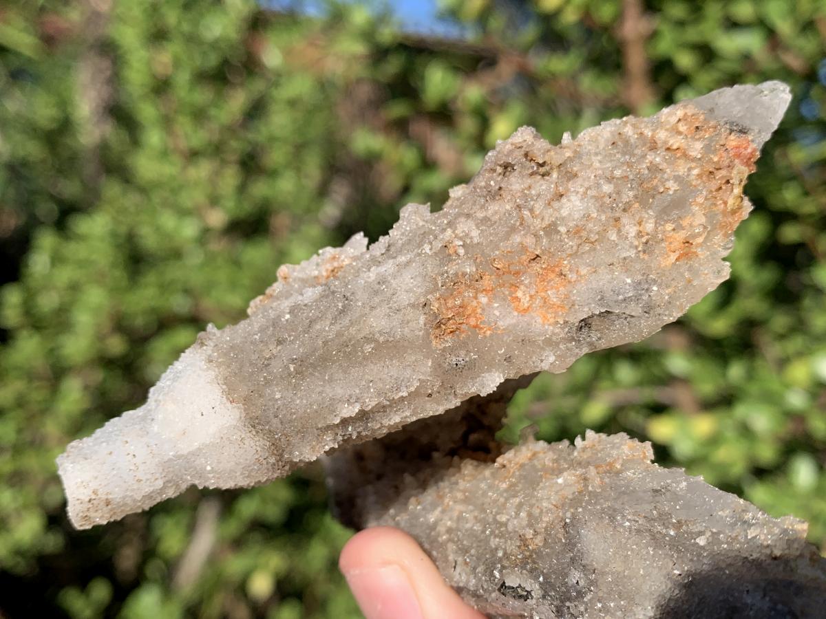 Natural Spearhead Calcite Triple Sceptre Specimen x 1 From Albert's Mountain, Lesotho