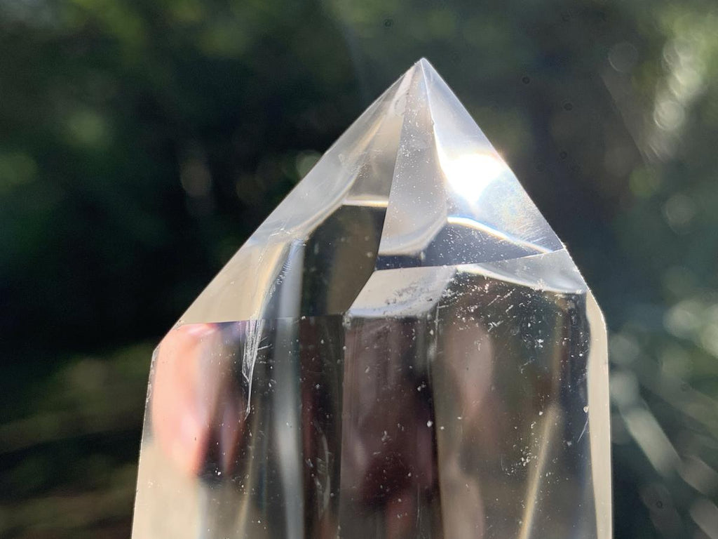 Polished Optic Clear Quartz Crystal x 1 From Madagascar