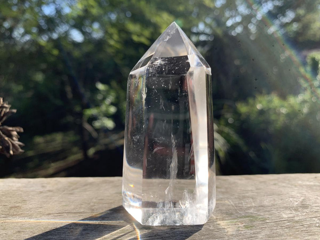 Polished Optic Clear Quartz Crystal x 1 From Madagascar