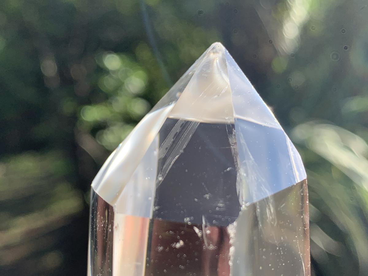 Polished Optic Clear Quartz Crystal x 1 From Madagascar