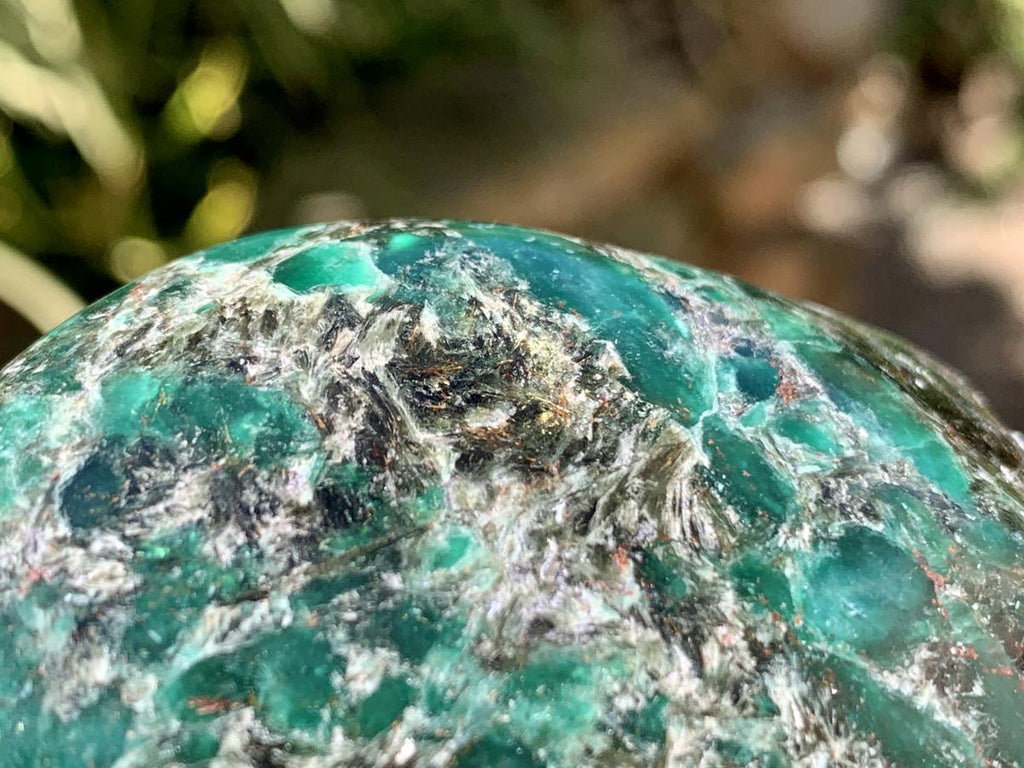 Polished Mutokolite Emerald Chrome Muscovite Mica Standing Free Form x 1 From Mutoko, Great Dyke, Zimbabwe