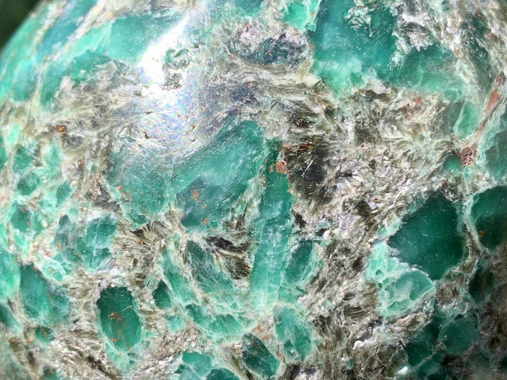 Polished Mutokolite Emerald Chrome Muscovite Mica Standing Free Form x 1 From Mutoko, Great Dyke, Zimbabwe