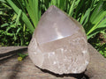 Polished Large Smokey Quartz Floater Crystal x 1 From Mulanje, Malawi