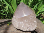 Polished Large Smokey Quartz Floater Crystal x 1 From Mulanje, Malawi