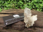 Natural Clear Quartz Chalcopyrite, Cerussite Disk and Calcite, Crystal x 1 From Tsumeb, Namibia