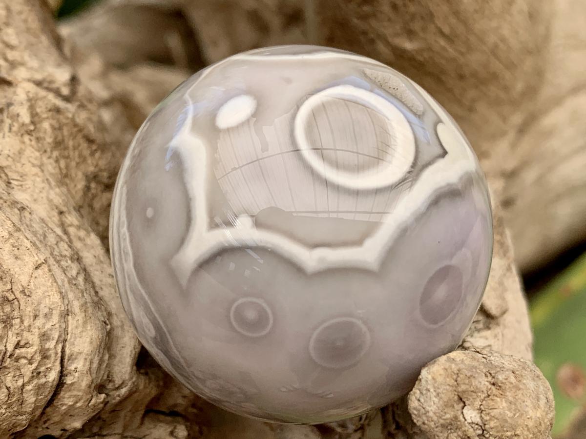 Polished Rare Orbicular Ocean Jasper Spheres - Sold Per Piece - From Madagascar