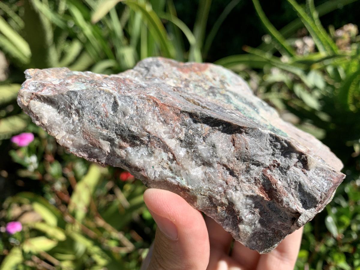 Natural Drusy Coated Chrysocolla and Salrose on Dolomite x 1 From Likasi, Congo