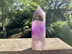 Polished Smokey Chevron Amethyst Crystal x 1 From Madagascar