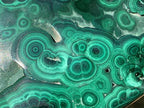 Polished Large Flat Silky Malachite Plate Specimen x 1 From Kasompe, Congo