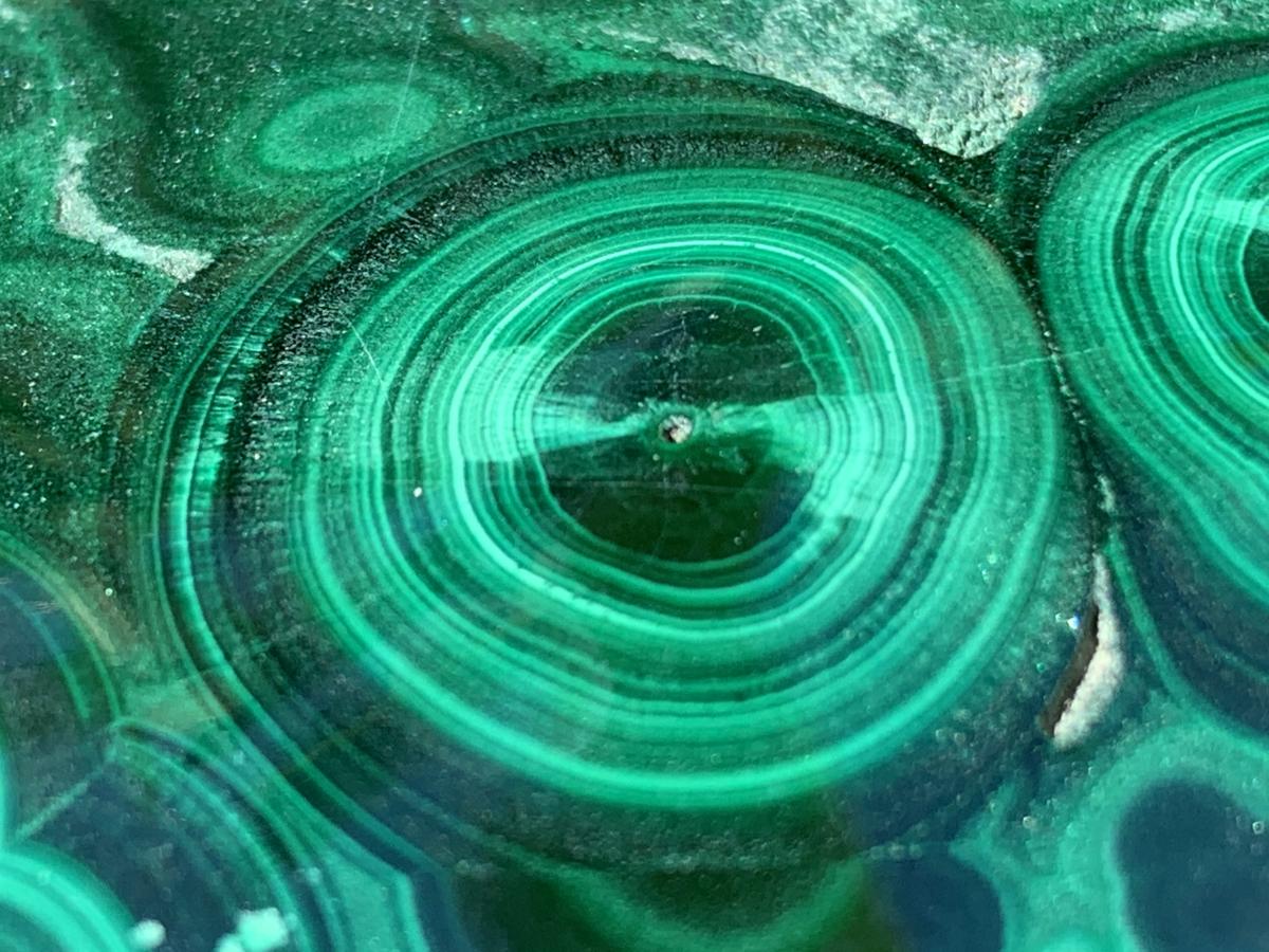 Polished Large Flat Silky Malachite Plate Specimen x 1 From Kasompe, Congo