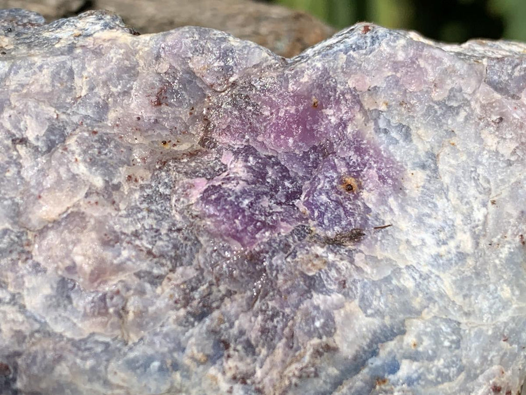 Natural Super Rare Blue Richterite with Sugilite x 1 From Wessels Mine, Northern Cape, South Africa