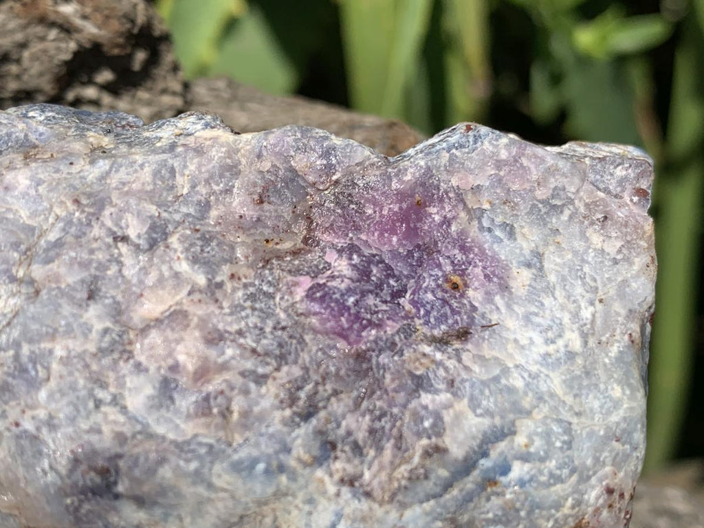 Natural Super Rare Blue Richterite with Sugilite x 1 From Wessels Mine, Northern Cape, South Africa