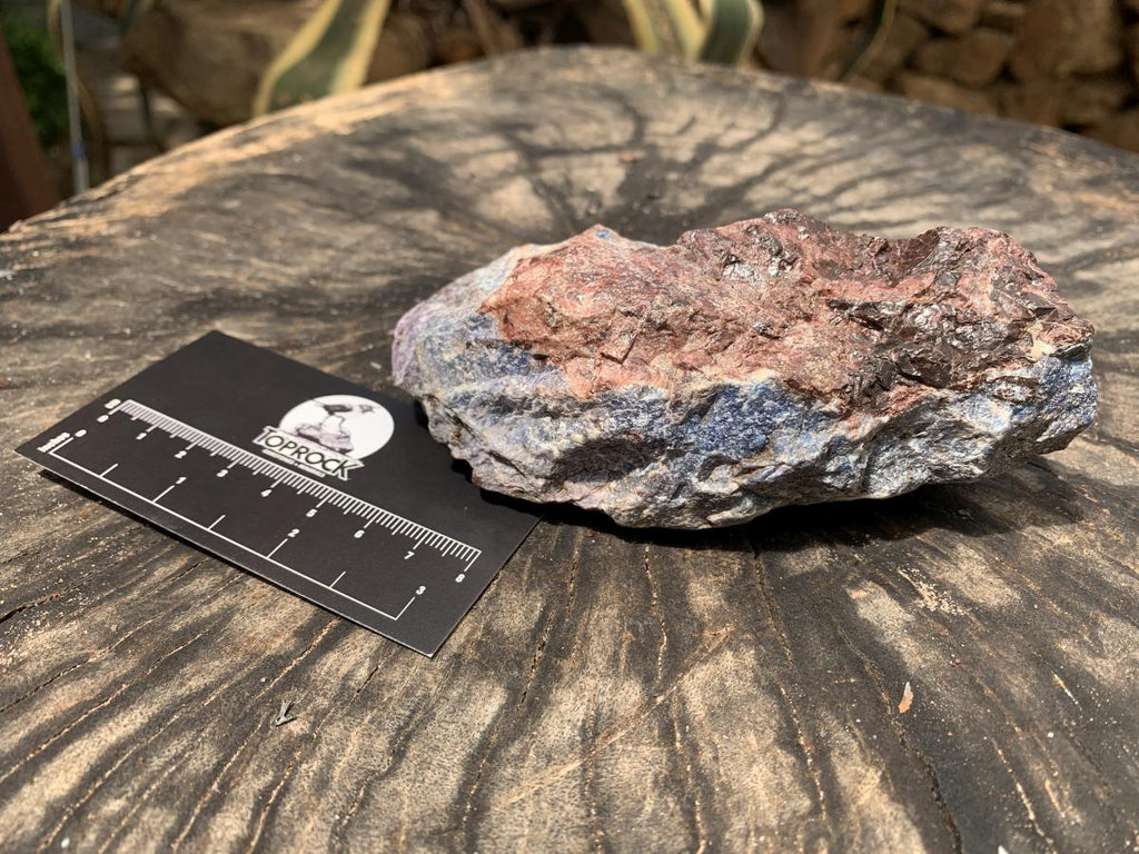 Natural Super Rare Blue Richterite with Sugilite x 1 From Wessels Mine, Northern Cape, South Africa