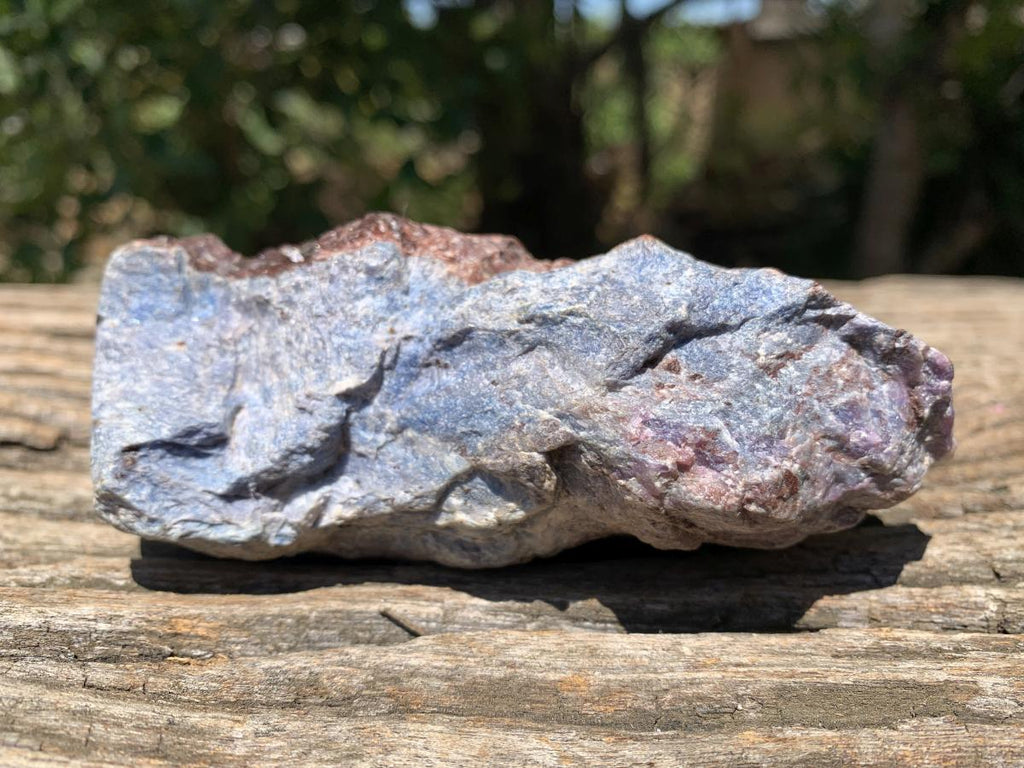Natural Super Rare Blue Richterite with Sugilite x 1 From Wessels Mine, Northern Cape, South Africa