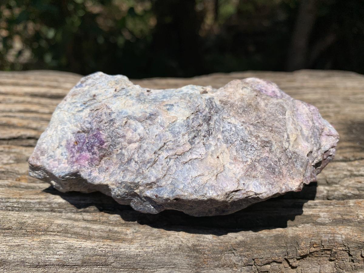 Natural Super Rare Blue Richterite with Sugilite x 1 From Wessels Mine, Northern Cape, South Africa