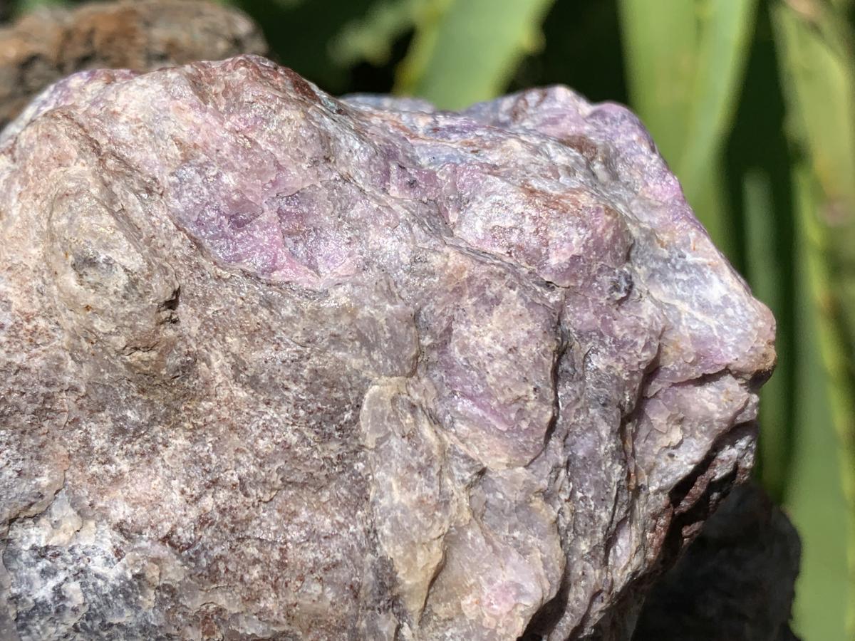 Natural Super Rare Blue Richterite with Sugilite x 1 From Wessels Mine, Northern Cape, South Africa