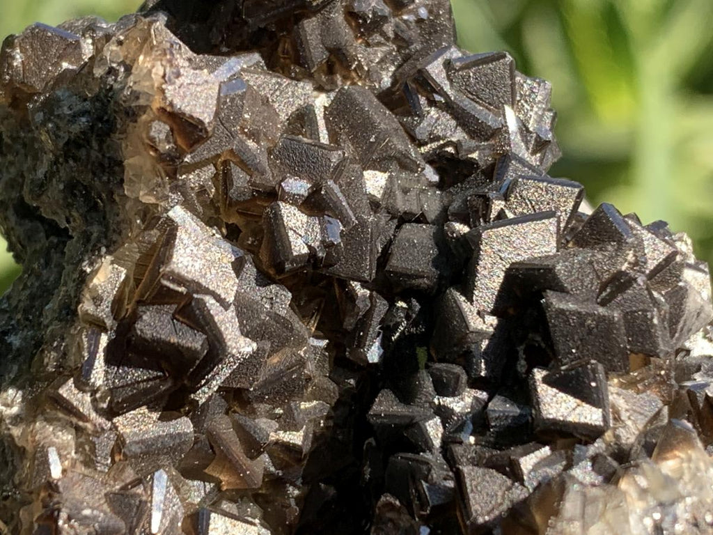 Natural Rare Black Smithsonite Cluster x 1 From Tsumeb, Namibia