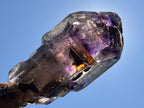 Natural Double Terminated Sceptre, Smokey Amethyst Window Crystal x 1 From Chiredzi, Zimbabwe