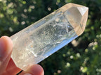 Polished Clear Wispy Smokey Phantom Quartz Crystal x 1 From Anzojorobe, Madagascar