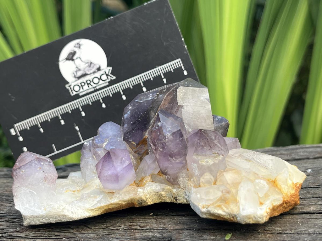 Natural Smokey Amethyst Crystal Cluster x 1 From Brandberg, Namibia