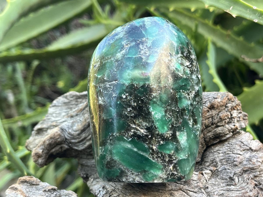 Polished Mutokolite Standing Free Form x 1 From Mutoko, Zimbabwe