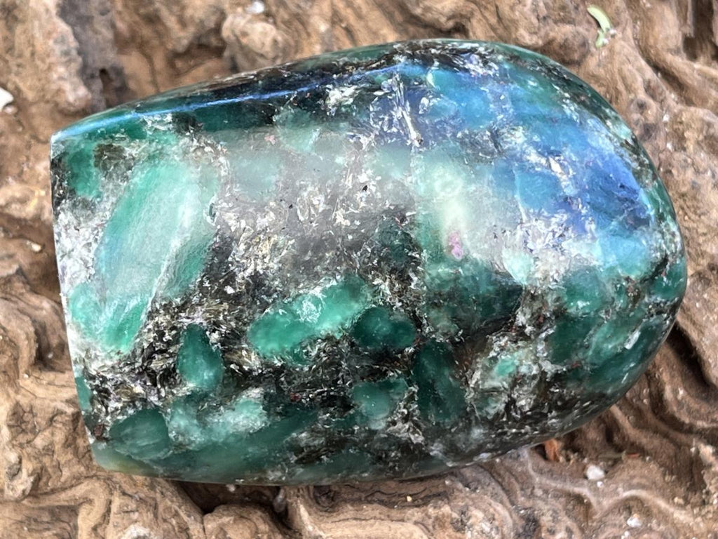 Polished Mutokolite Standing Free Form x 1 From Mutoko, Zimbabwe