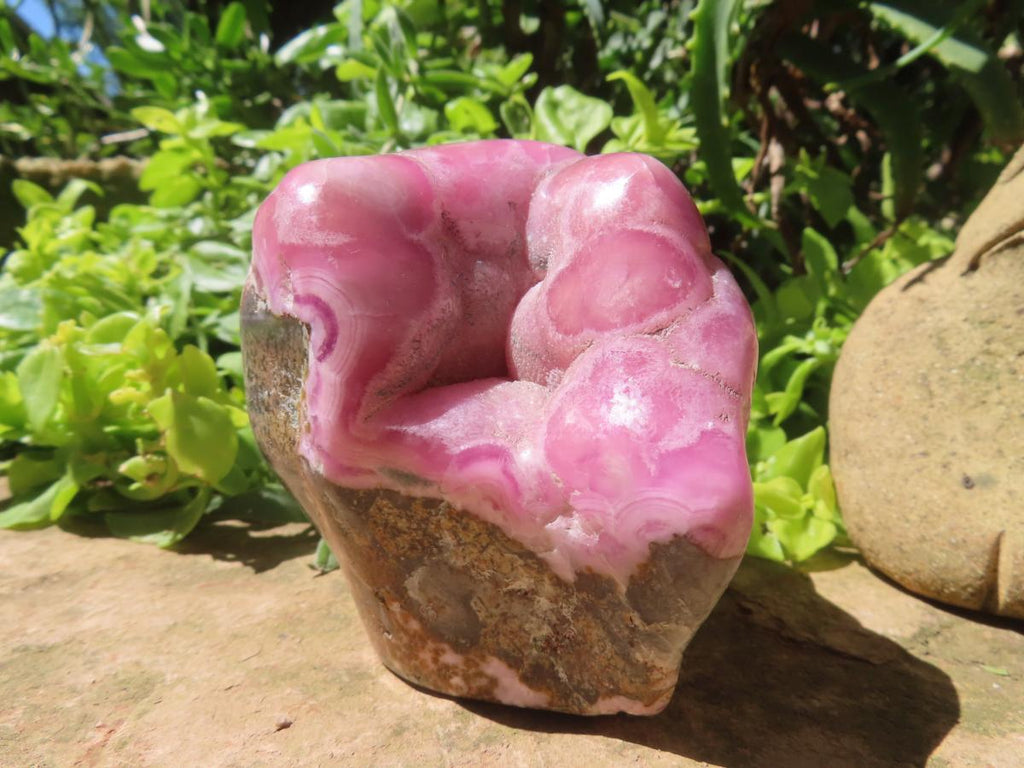 Polished Large Cobaltion Aragonite on Dolomite Specimen x 1 From Congo