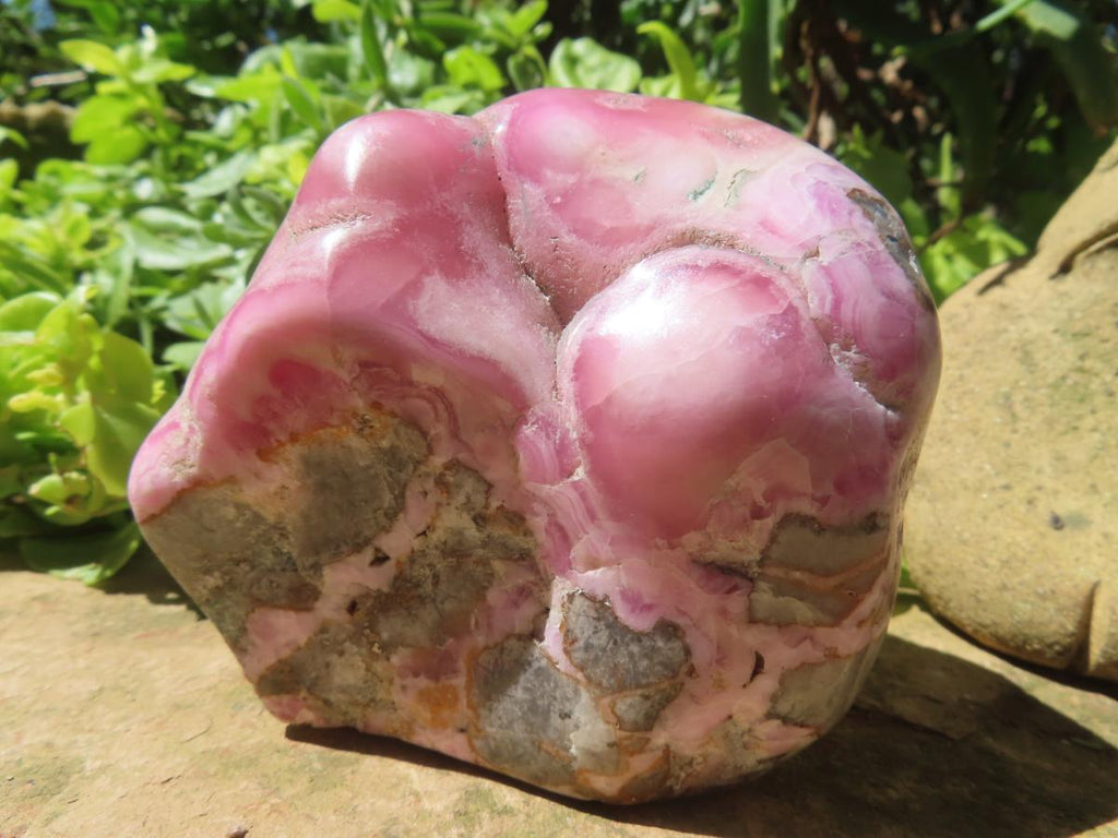 Polished Large Cobaltion Aragonite on Dolomite Specimen x 1 From Congo