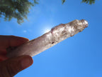 Natural Long Skeletal Smokey Amethyst Sceptre Finger Quartz x 1 From Chiredzi, Zimbabwe