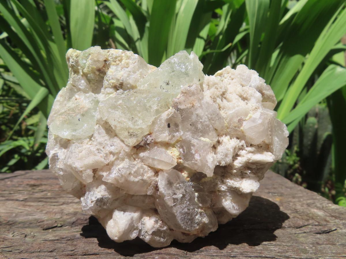 Natural Large Topaz and Feldspar Specimen x 1 From Spitzkop, Namibia