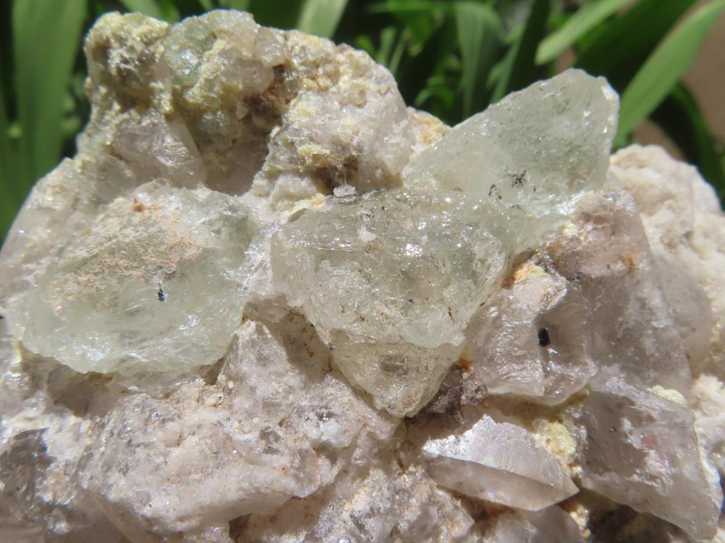 Natural Large Topaz and Feldspar Specimen x 1 From Spitzkop, Namibia