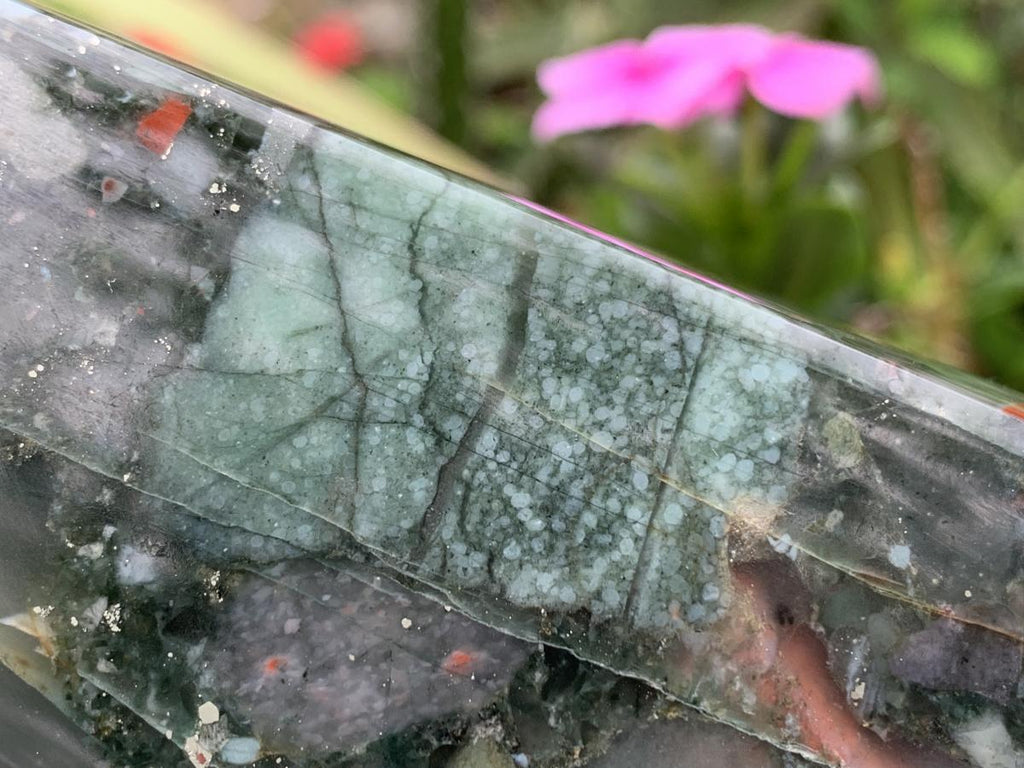 Polished Large Bloodstone Tower x 1 From Swaziland