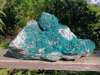 Natural XL Rare Dioptase and Drusy Dolomite Museum Specimen x 1 From Manamba Mine, Congo