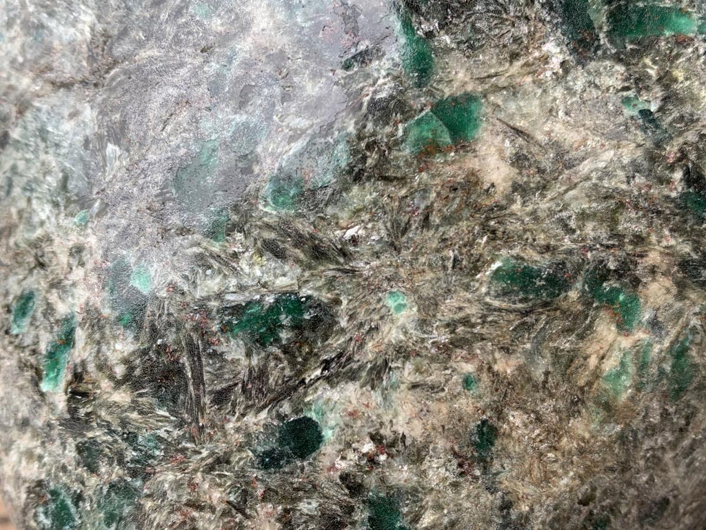 Polished Rare Mutokolite Emerald Muscovite Mica Standing Free Form x 1 From Mutoko, Zimbabwe