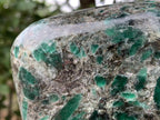 Polished Rare Mutokolite Emerald Muscovite Mica Standing Free Form x 1 From Mutoko, Zimbabwe