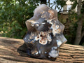 Polished Large Agate Flame Sculpture  x 1 From Madagascar