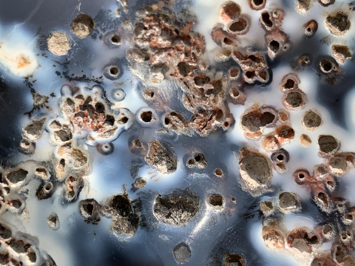 Polished Large Agate Flame Sculpture  x 1 From Madagascar