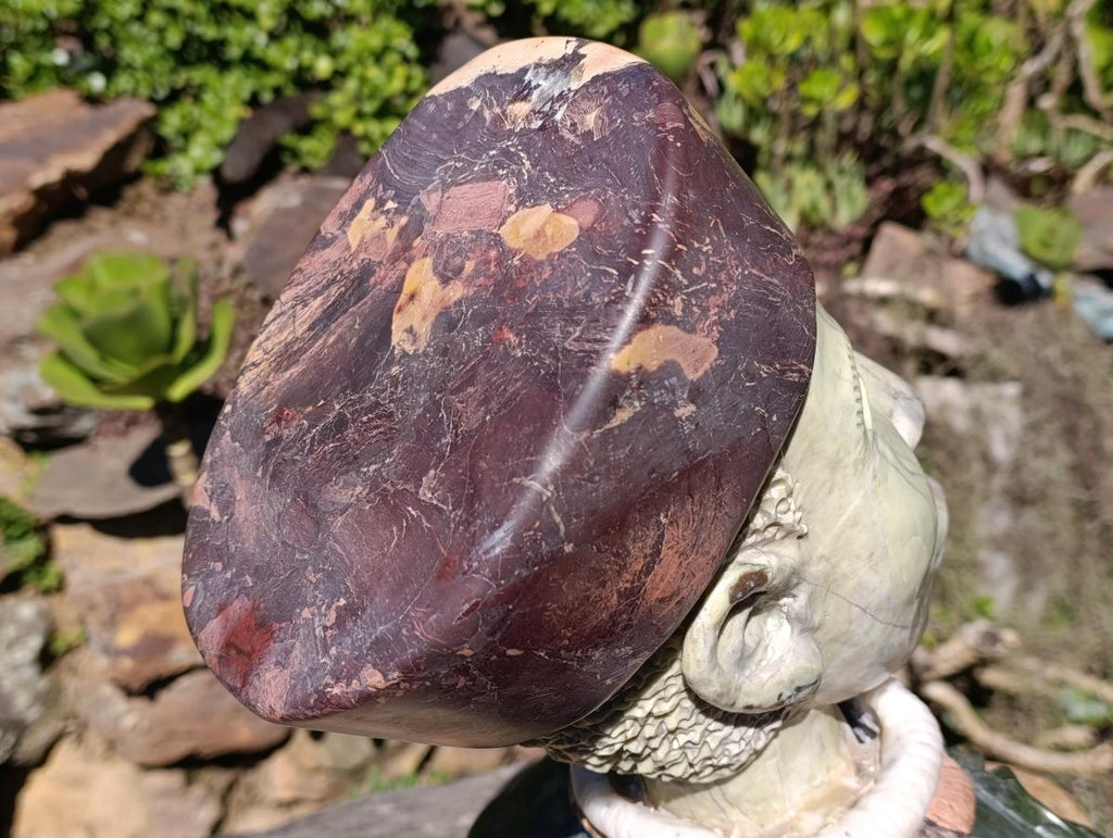 Hand Carved Verdite and African Butter Jade Royal African Woman Bust Sculpture x 1 From Southern Africa