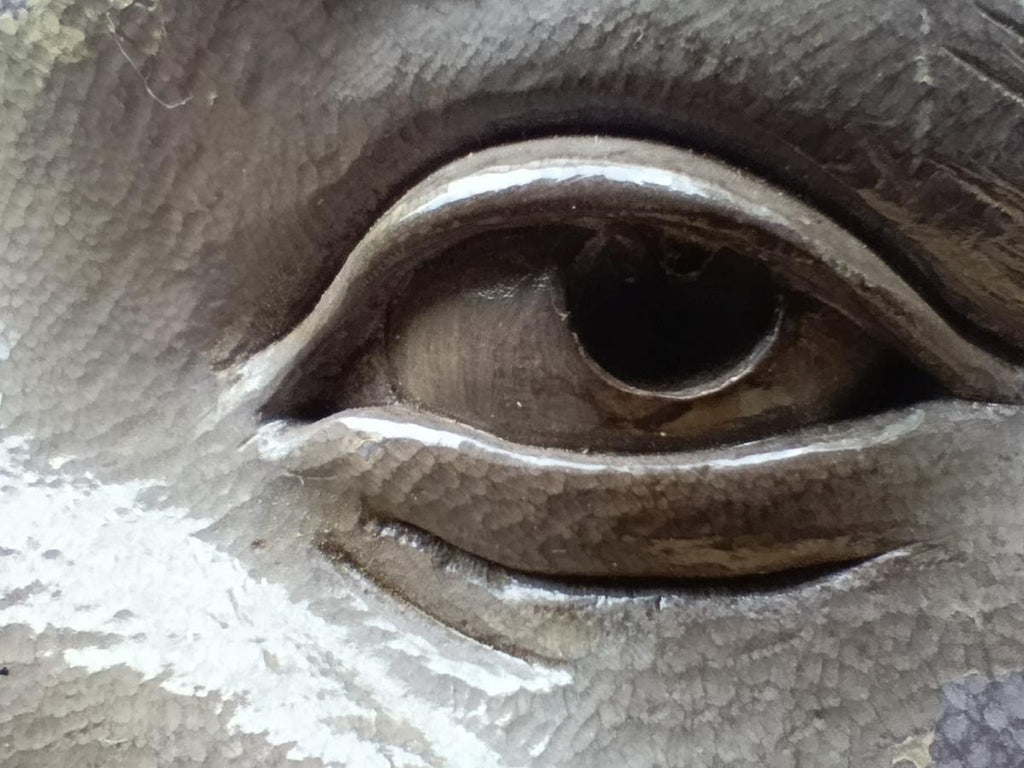 Hand Made Young African Girl Wonder Stone Bust Sculpture x 1 From Zimbabwe